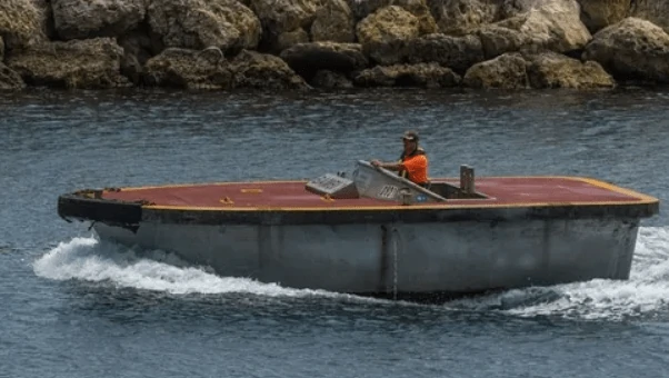 7m Line Handling Boat Aluminium line handling harbour work boat